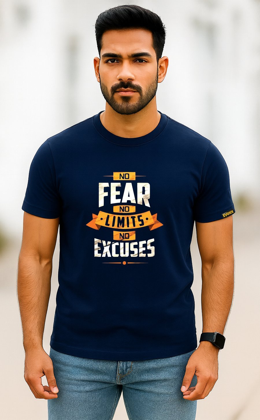 EVOXX No Fear No Limits No Excuses tee