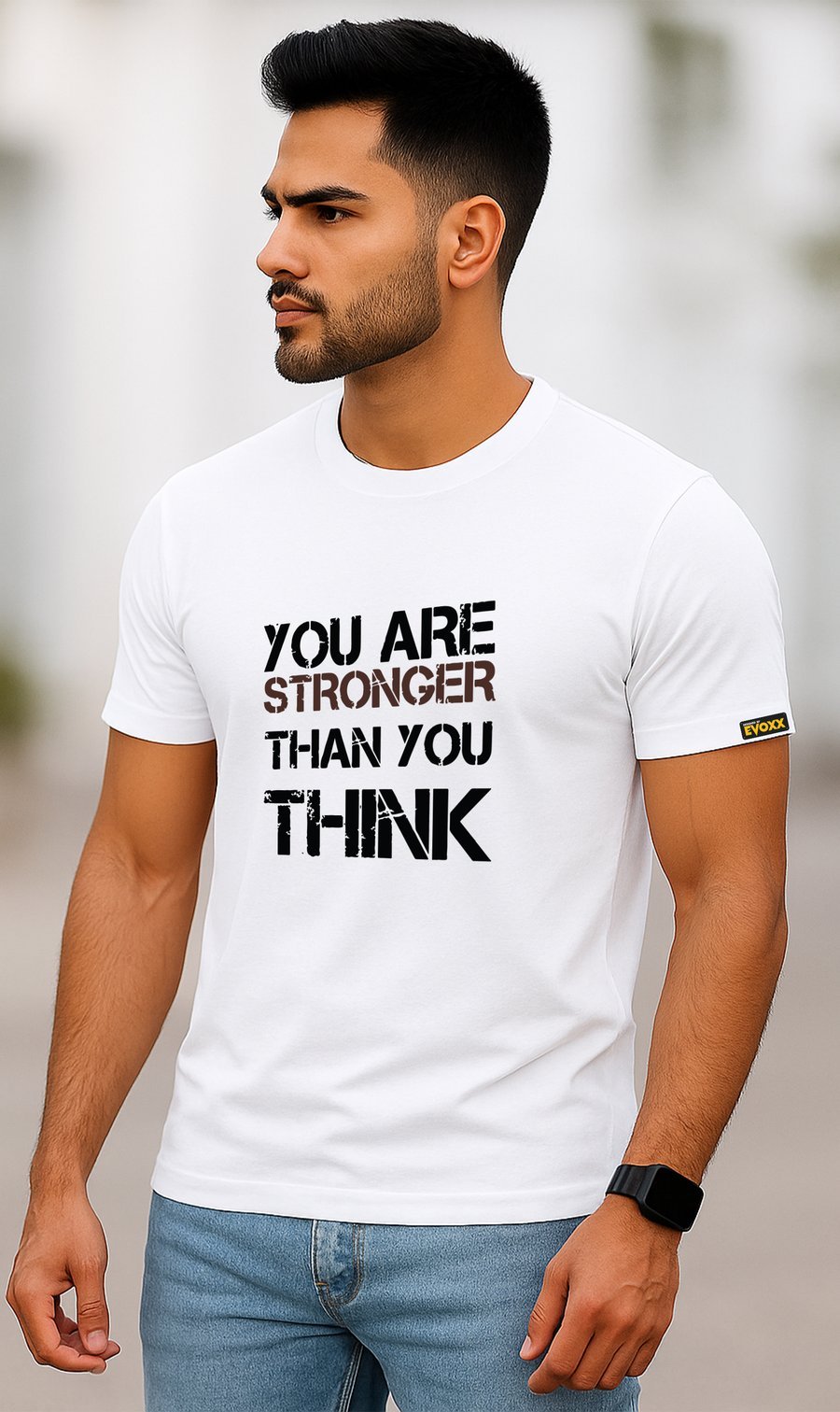 EVOXX You Are Stronger Than You Think tee